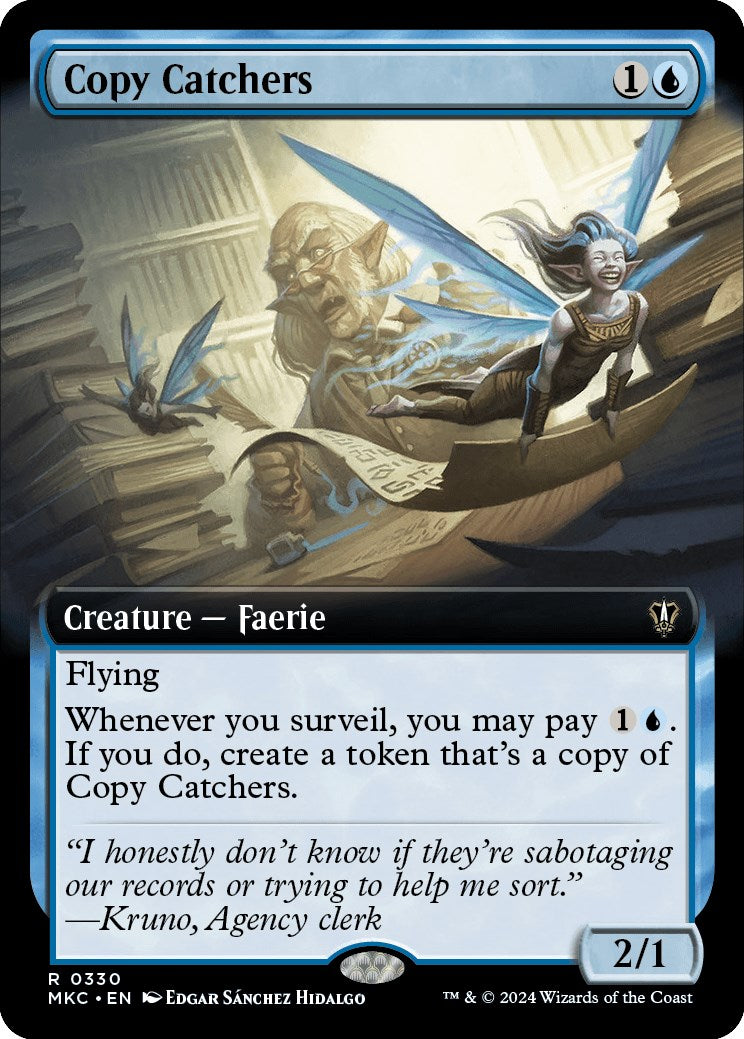 Copy Catchers Extended Art