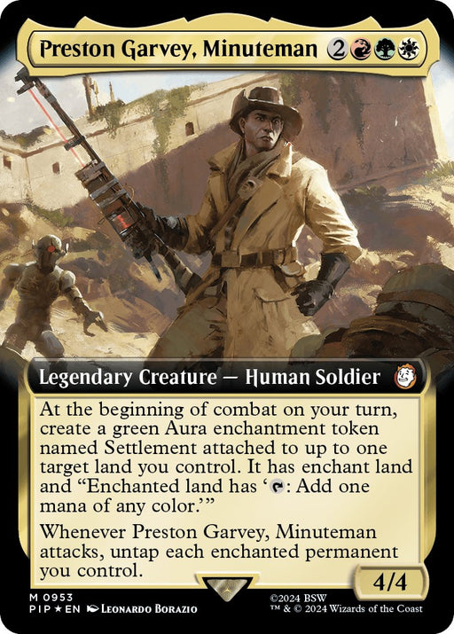 Preston Garvey, Minuteman (Extended Art) (Surge Foil)