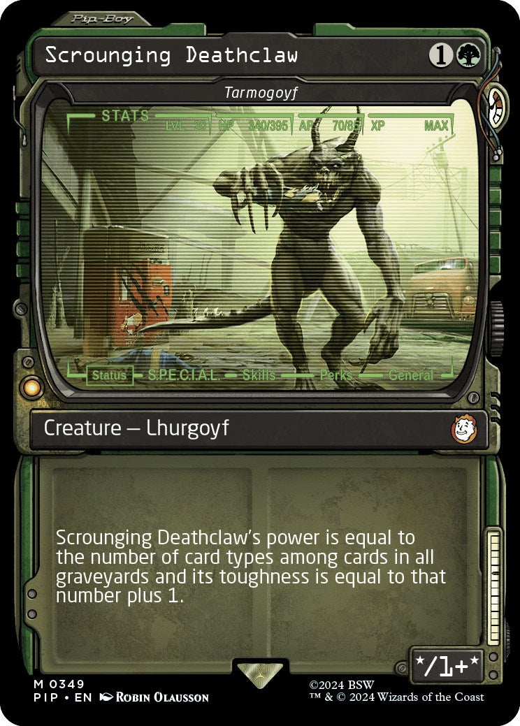 Scrounging Deathclaw Tarmogoyf Showcase