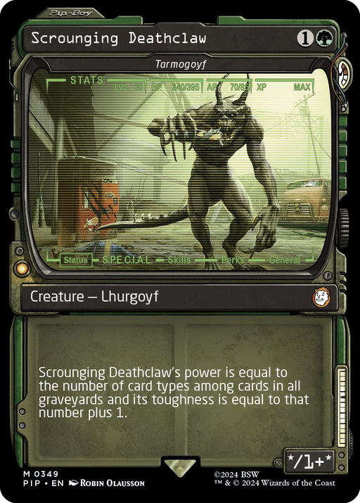 Scrounging Deathclaw Tarmogoyf Showcase