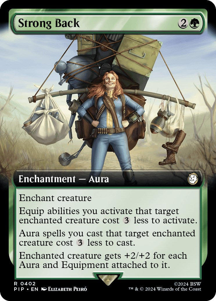 Strong Back Extended Art