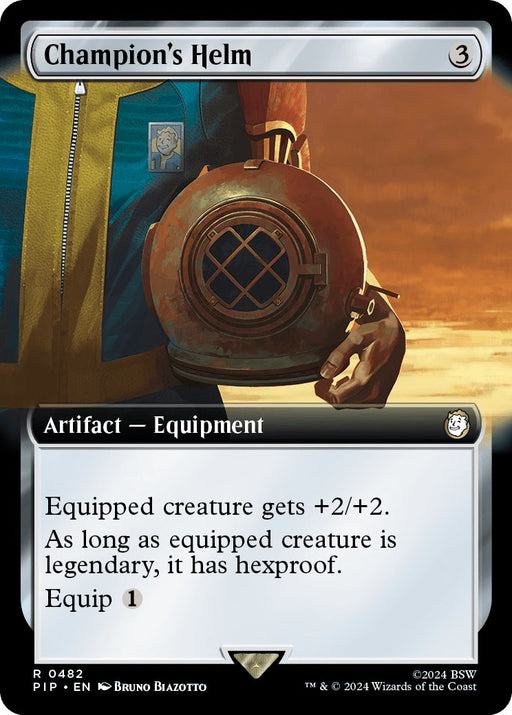 Champions Helm Extended Art