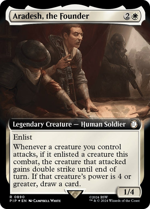 Aradesh the Founder Extended Art Surge Foil