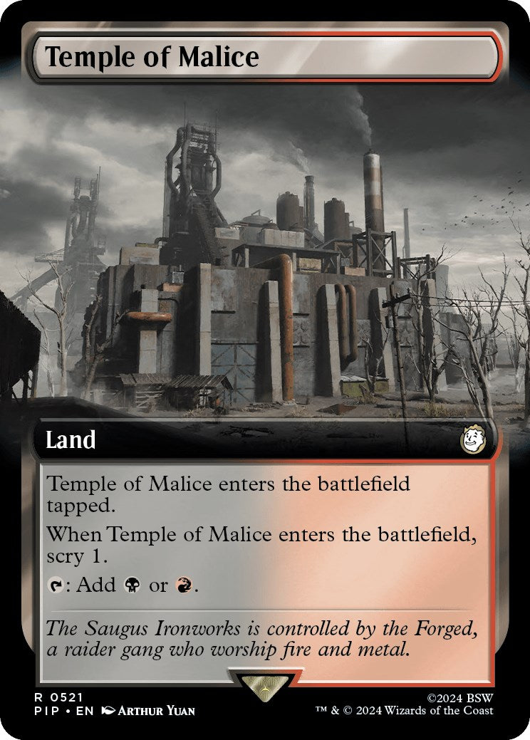 Temple of Malice Extended Art