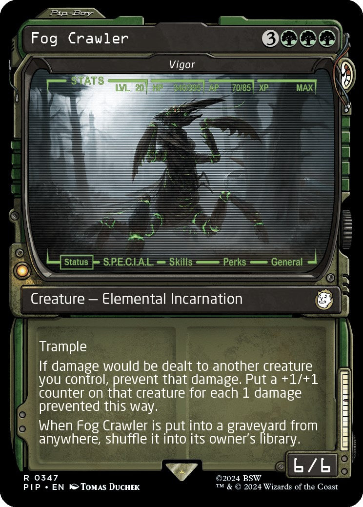 Fog Crawler Vigor Showcase