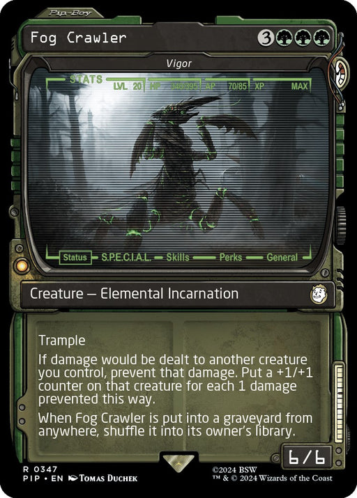 Fog Crawler Vigor Showcase