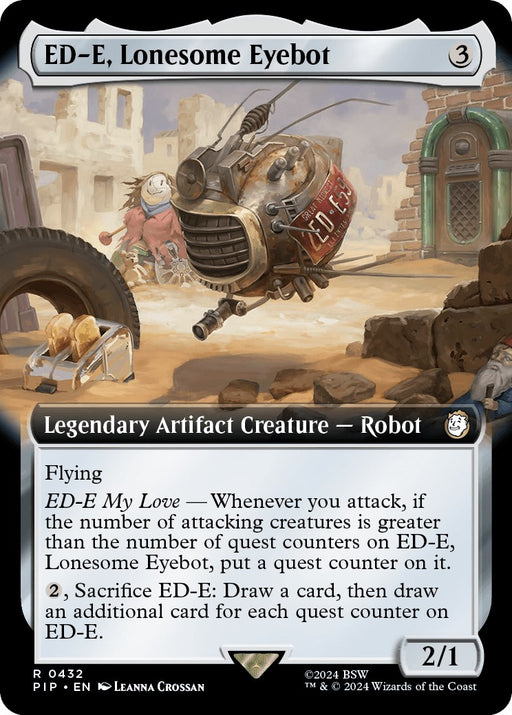 ED E Lonesome Eyebot Extended Art