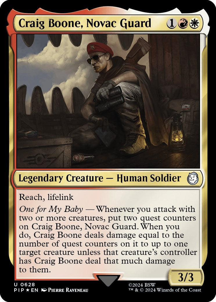 Craig Boone Novac Guard Surge Foil