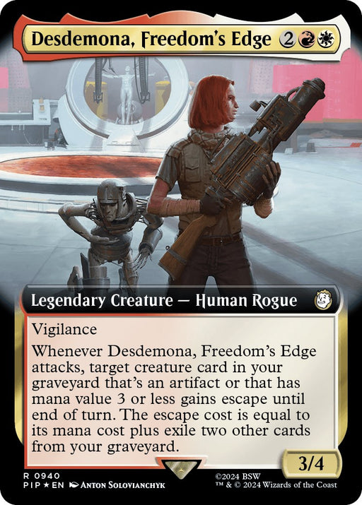Desdemona Freedoms Edge Extended Art Surge Foil