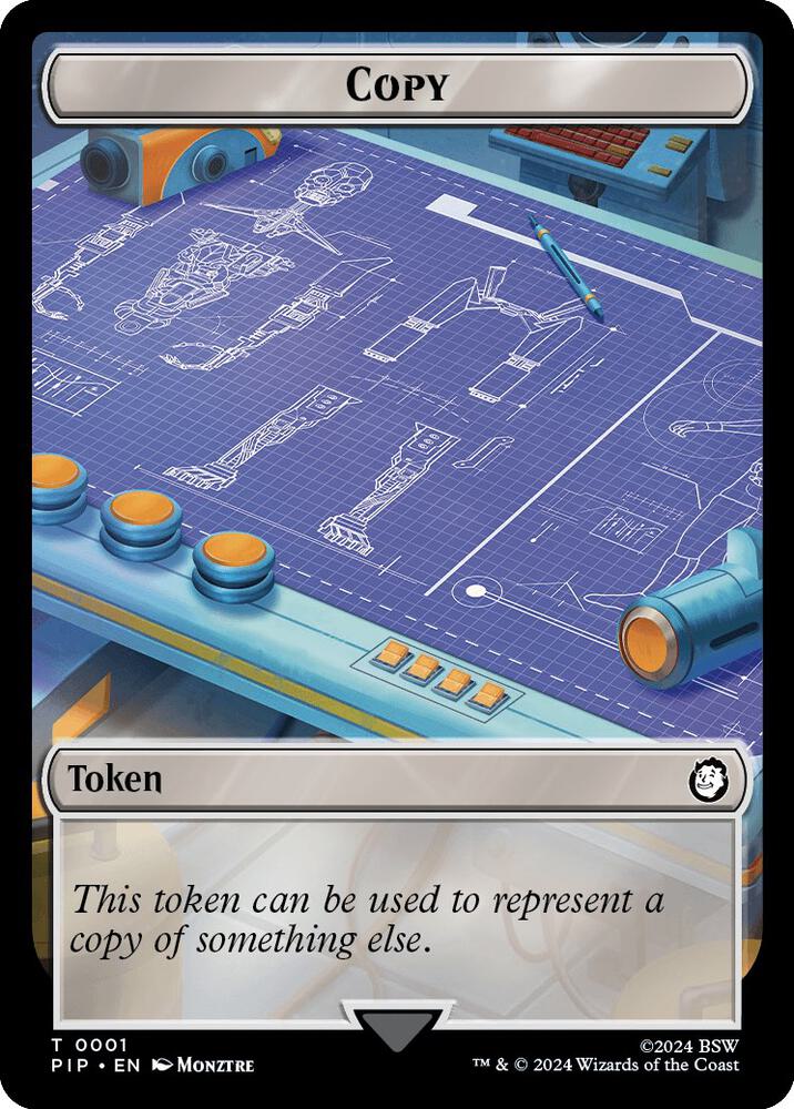 Radiation // Copy Double-Sided Token (Back)
