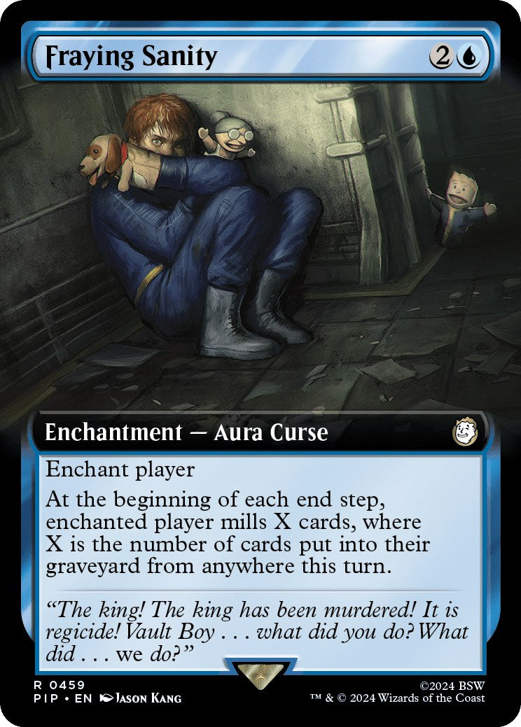 Fraying Sanity Extended Art