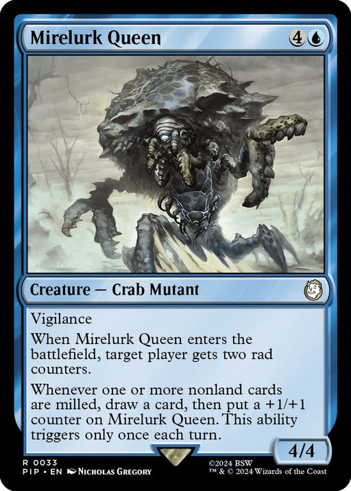 Mirelurk Queen - Universes Beyond: Fallout #33 Magic: The Gathering card