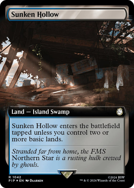 Sunken Hollow Extended Art Surge Foil