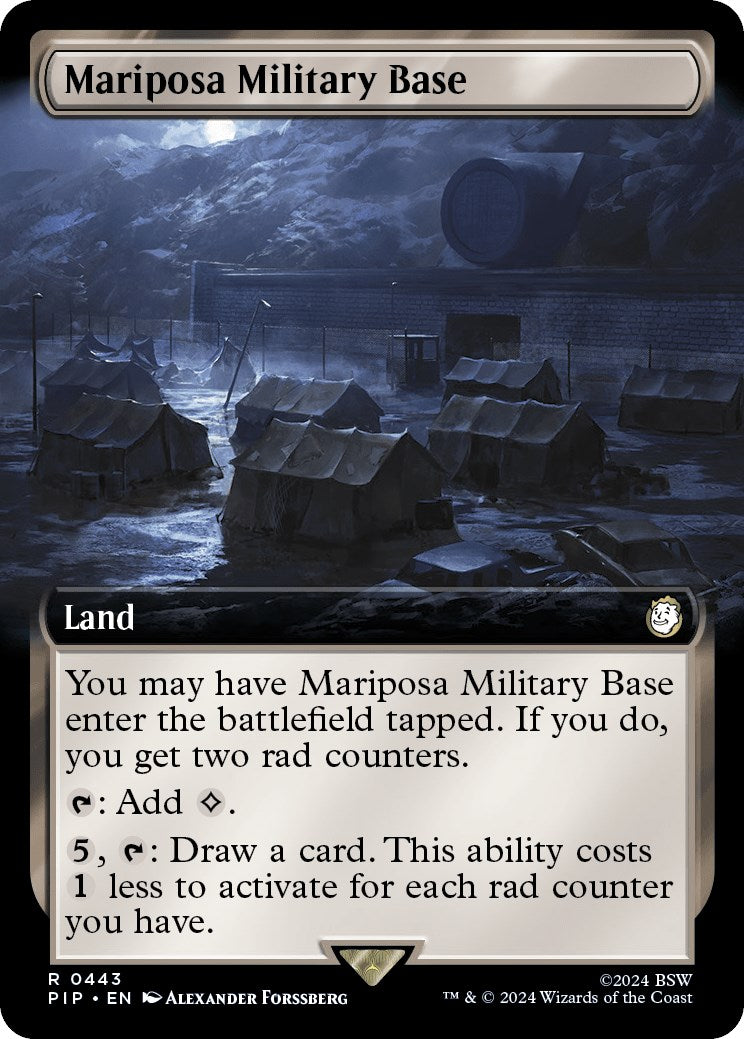 Mariposa Military Base Extended Art