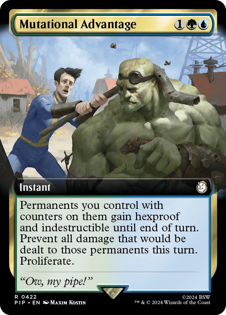 Mutational Advantage Extended Art