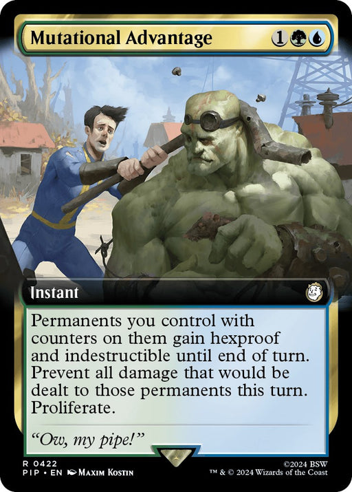 Mutational Advantage Extended Art