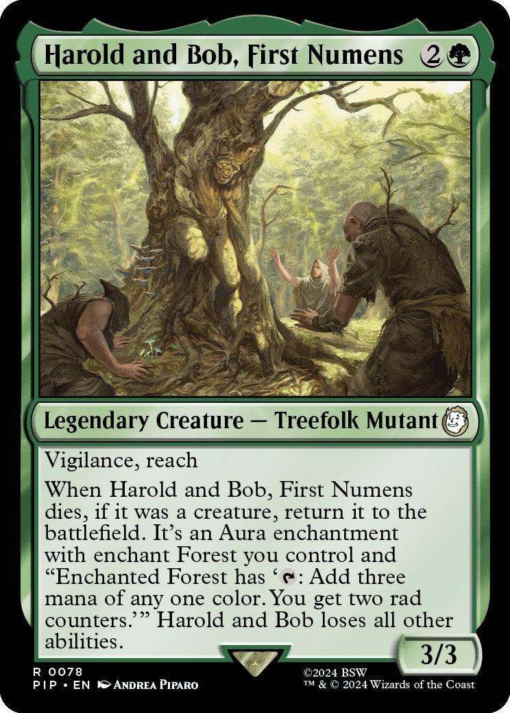 Harold and Bob First Numens