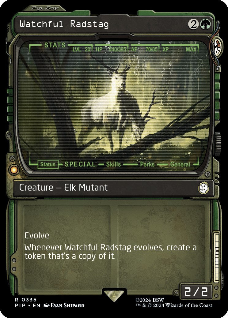 Watchful Radstag Showcase