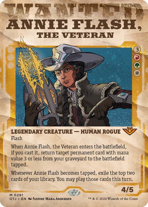 Annie Flash the Veteran Showcase