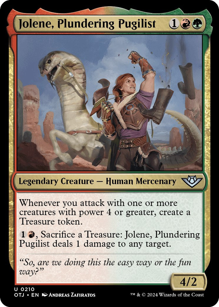 Jolene Plundering Pugilist