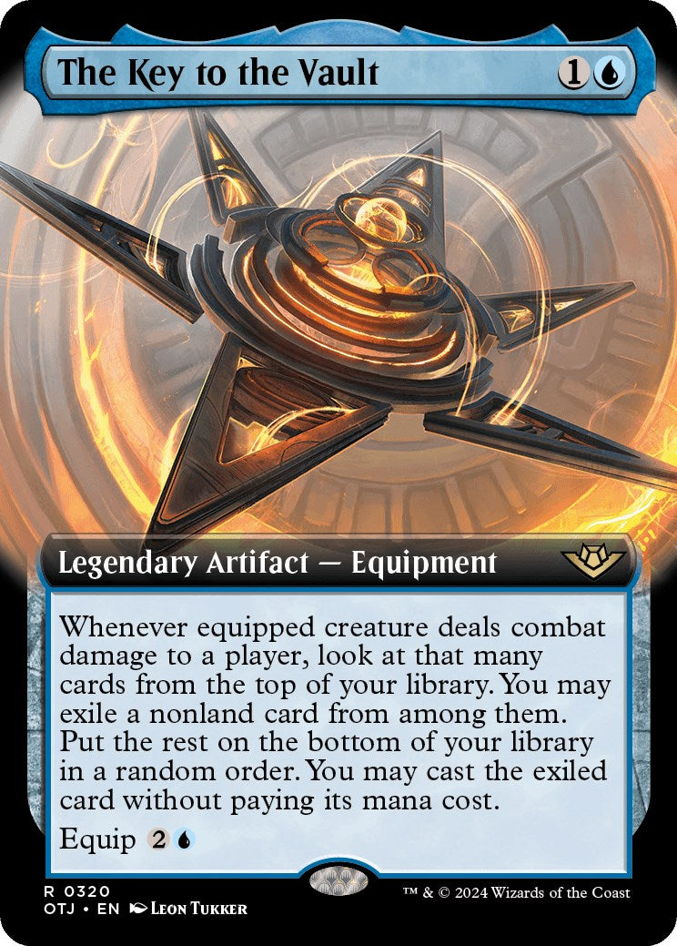 The Key to the Vault Extended Art