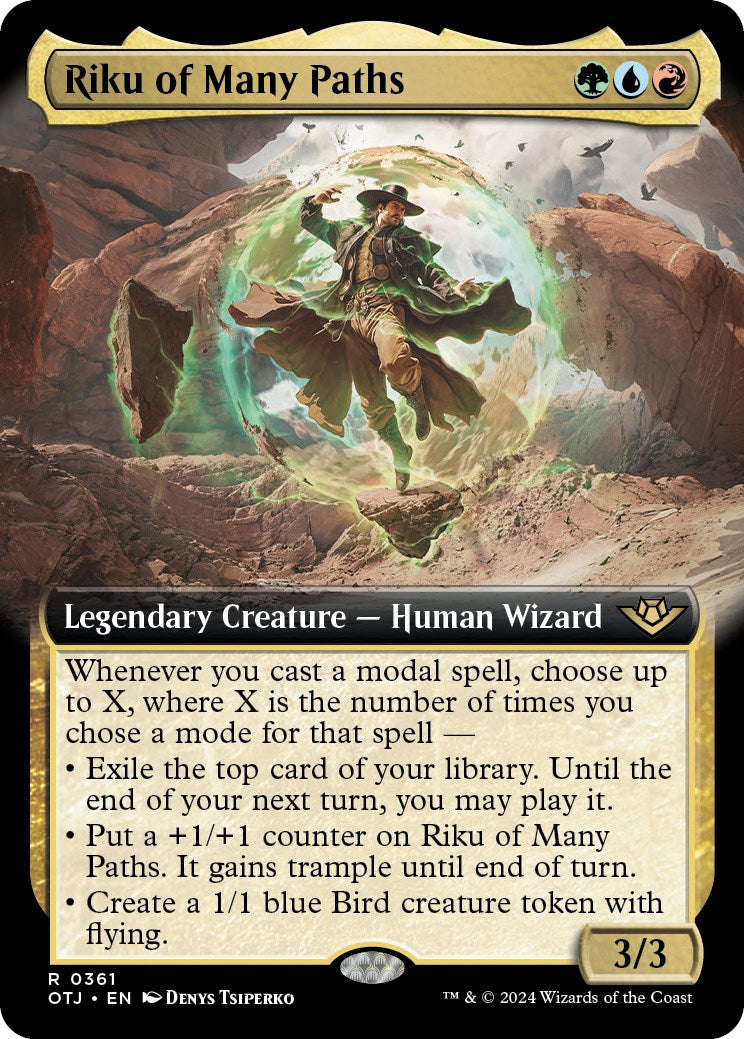 Riku of Many Paths Extended Art