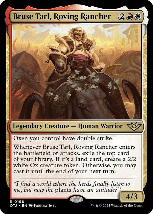 Bruse Tarl Roving Rancher