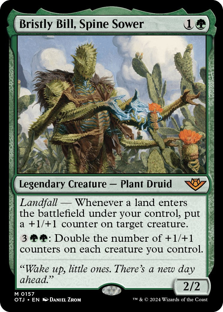 Bristly Bill Spine Sower