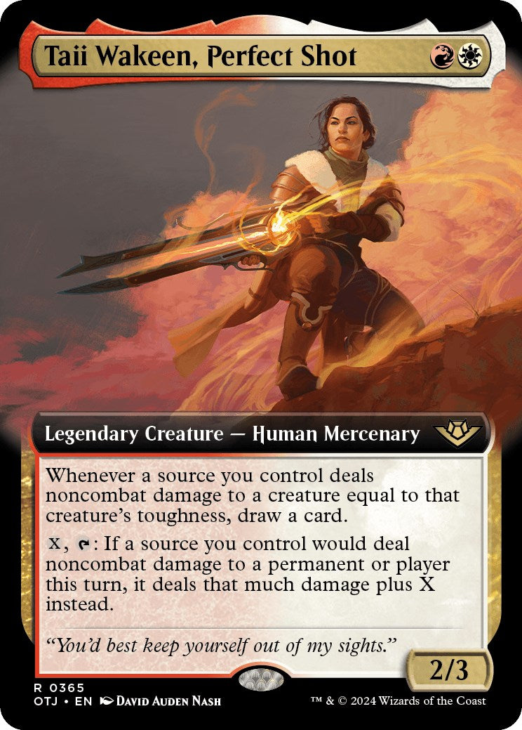 Taii Wakeen Perfect Shot Extended Art