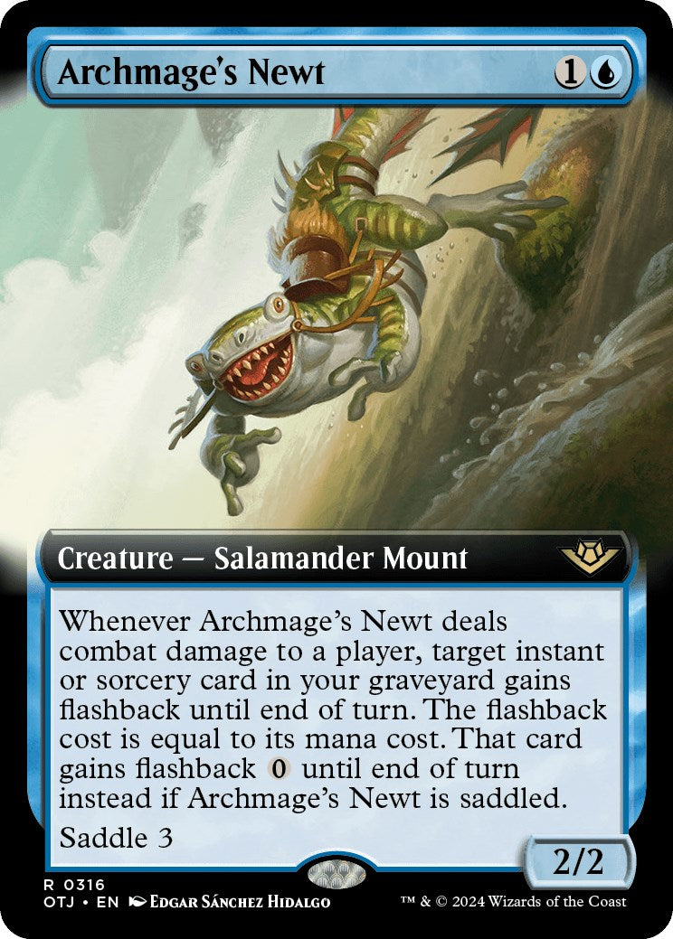 Archmages Newt Extended Art