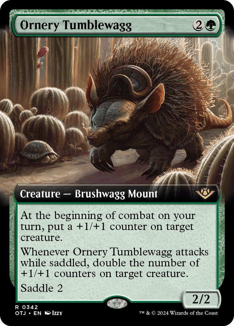 Ornery Tumblewagg Extended Art