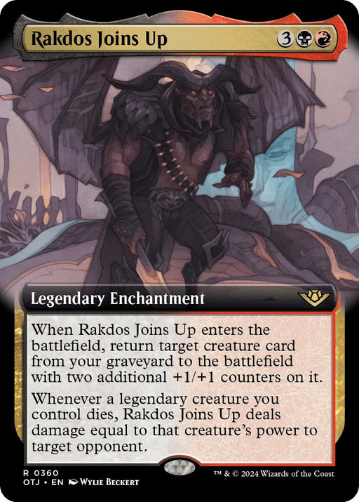 Rakdos Joins Up Extended Art