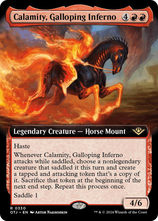Calamity Galloping Inferno Extended Art