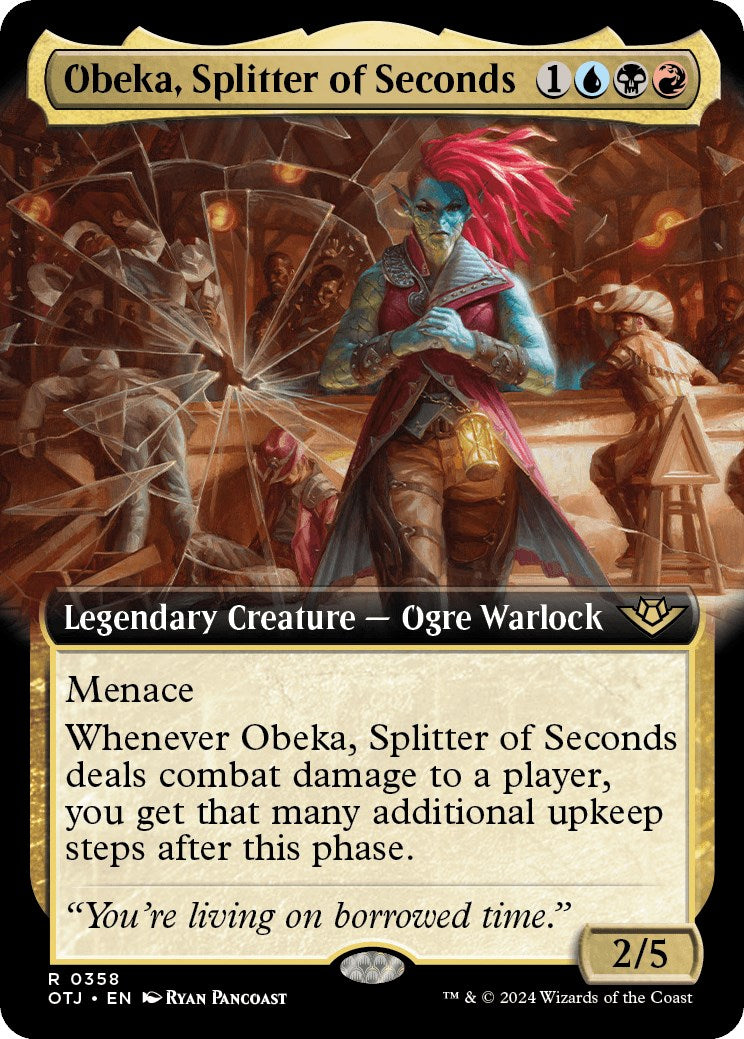 Obeka Splitter of Seconds Extended Art