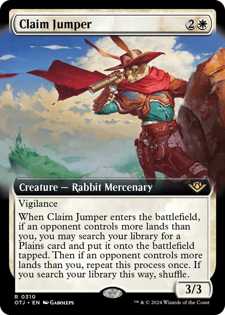 Claim Jumper Extended Art