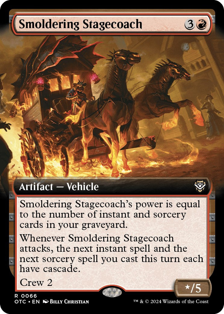 Smoldering Stagecoach Extended Art