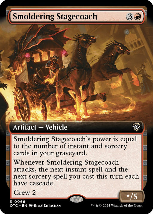 Smoldering Stagecoach Extended Art