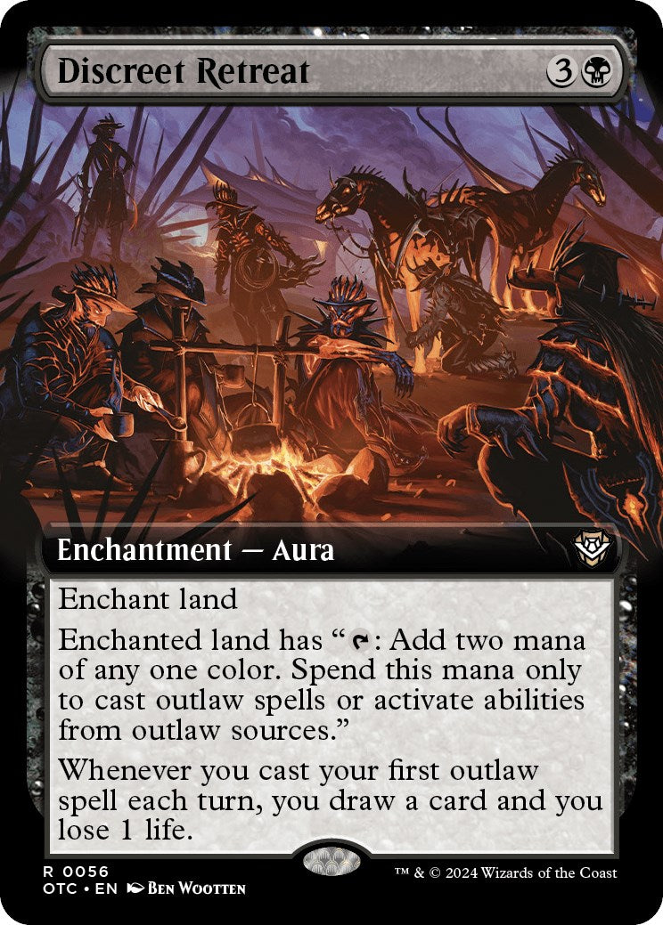 Discreet Retreat Extended Art