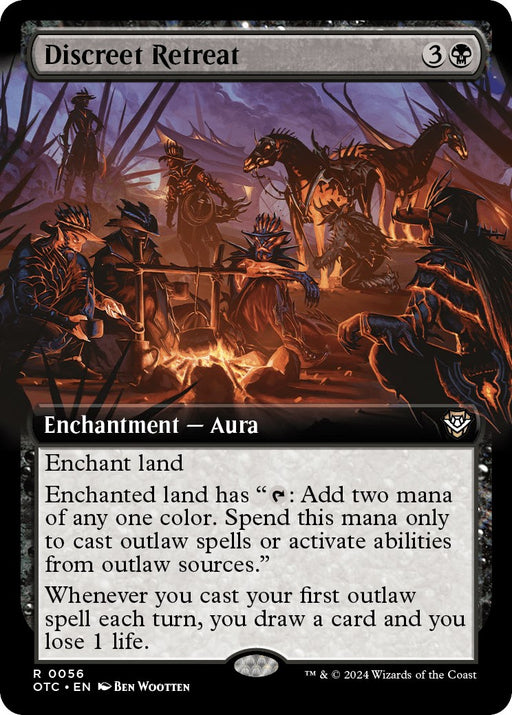 Discreet Retreat Extended Art