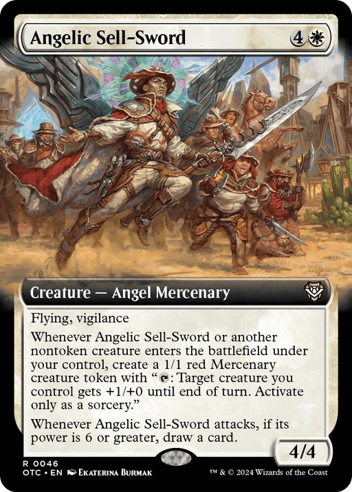 Angelic Sell Sword Extended Art
