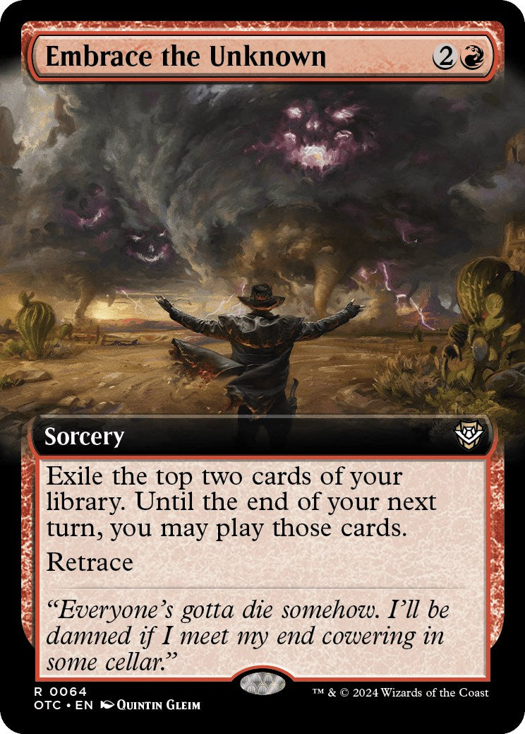 Embrace the Unknown Extended Art