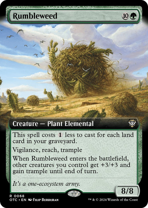 Rumbleweed Extended Art