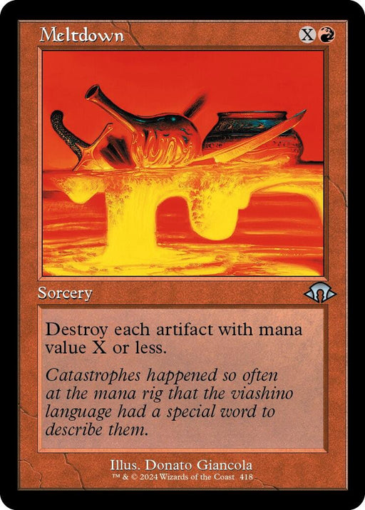 Meltdown (Retro Frame)