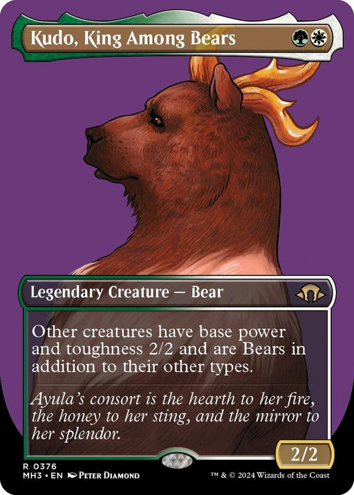 Kudo King Among Bears Borderless