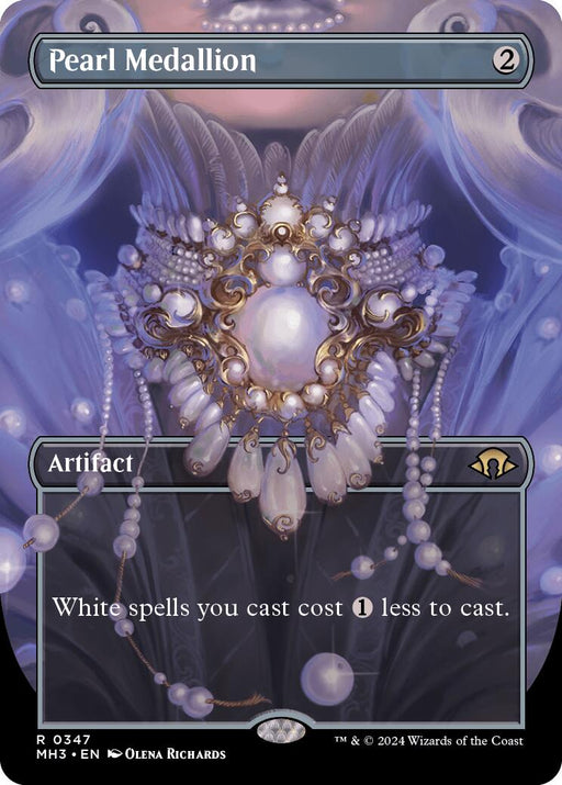 Pearl Medallion Borderless