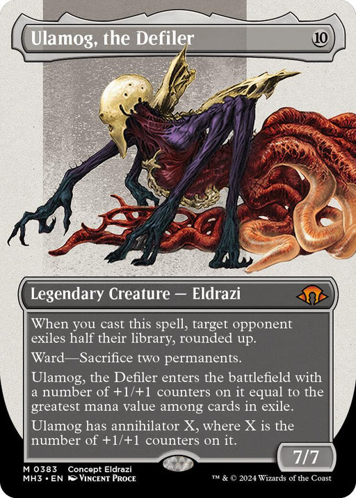 Ulamog the Defiler Borderless