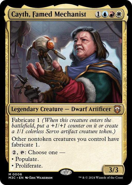 Cayth Famed Mechanist