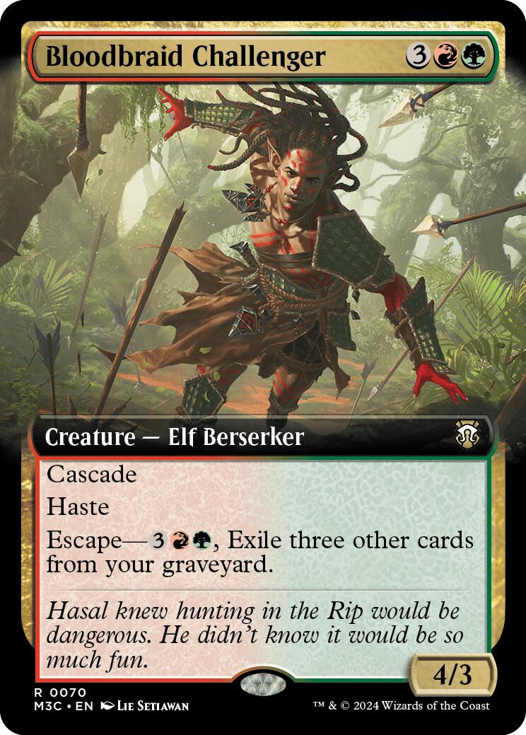 Bloodbraid Challenger Extended Art