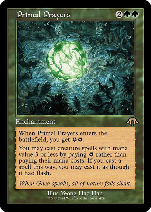 Primal Prayers Retro Frame