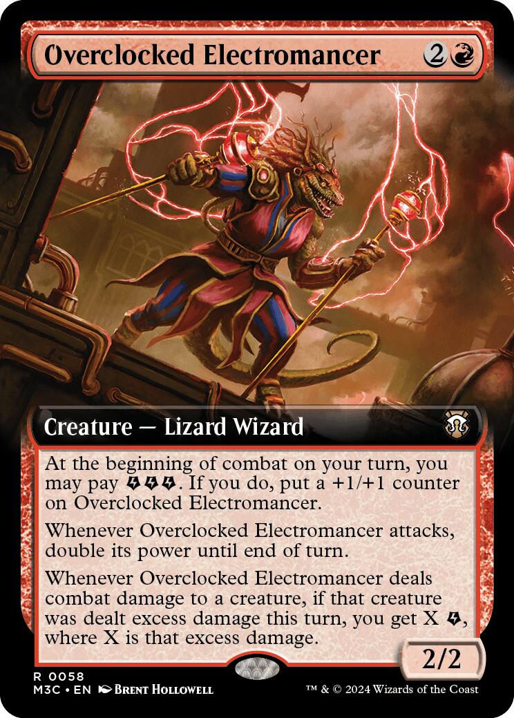 Overclocked Electromancer Extended Art